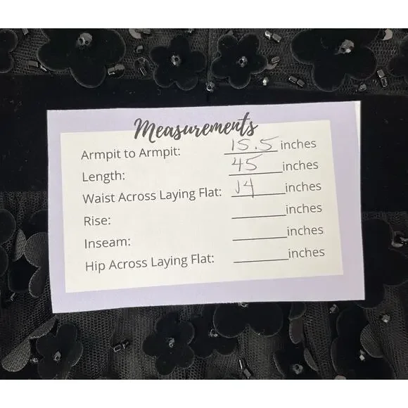 Mac Duggal 67007 Black Fit & Flare Velvet Embellished Dress Size 6 NWT $498 - Picture 5 of 7